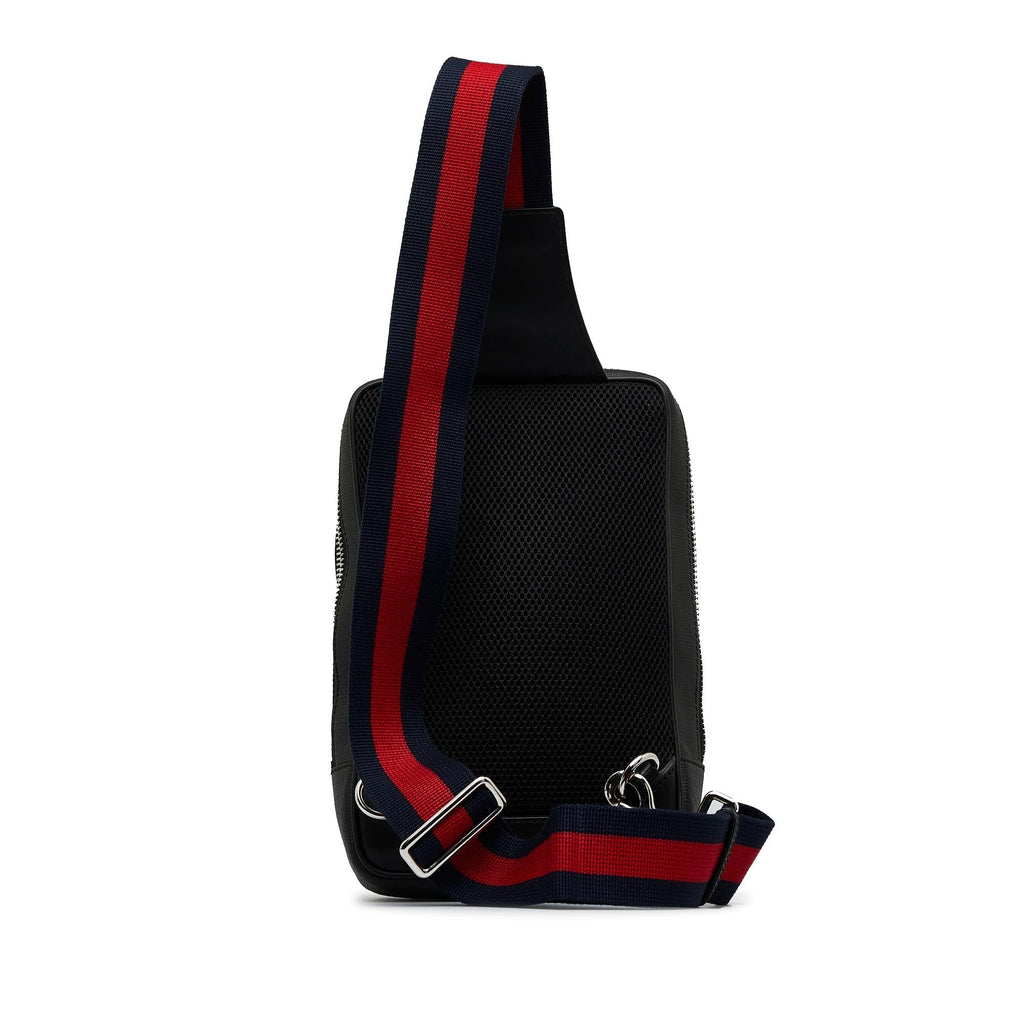 Gucci GG Supreme Soft Zip Web Sling Bag (SHG-cIWp0C)