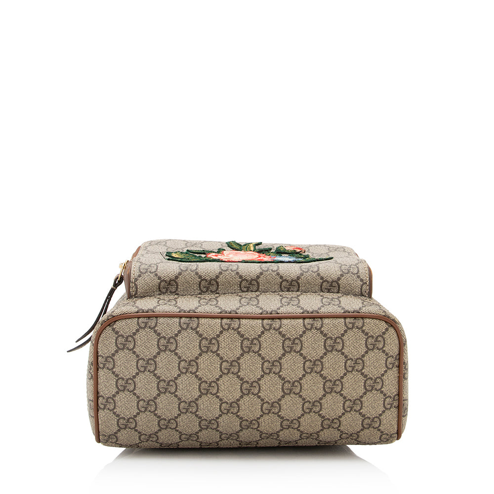 Gucci Gucci Supreme Souvenir Garden Bee Flower Backpack (SHF-21666)