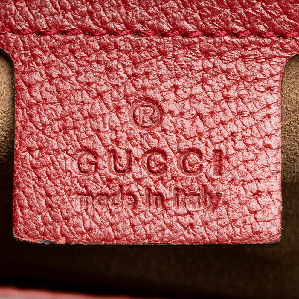 Gucci Gucci Supreme Tian Padlock Shoulder Bag (SHF-21600)