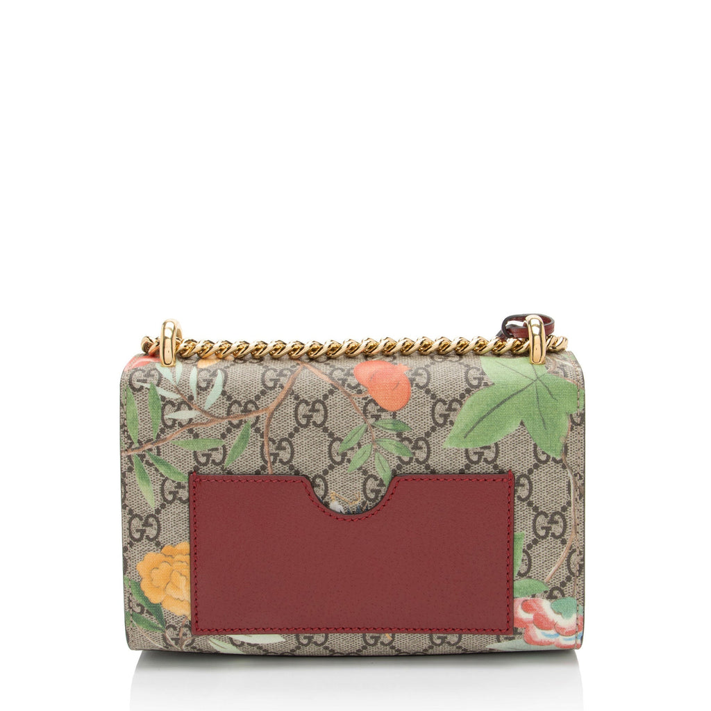 Gucci GG Supreme Tian Padlock Small Shoulder Bag