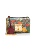 Gucci GG Supreme Tian Padlock Small Shoulder Bag
