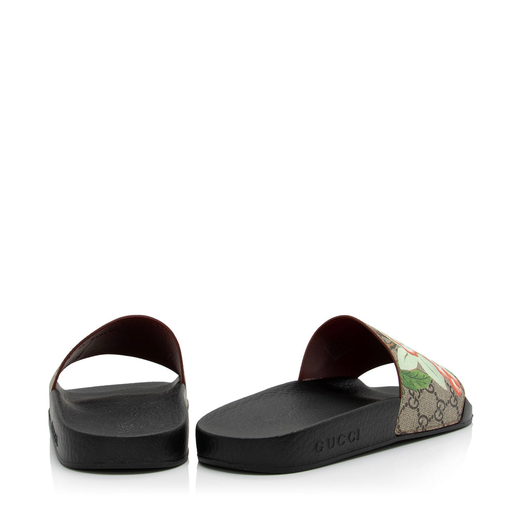 Gucci GG Supreme Tian Slides - Size 9 / 39 (SHF-23327)