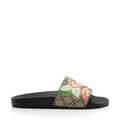 Gucci GG Supreme Tian Slides - Size 9 / 39 (SHF-23327)