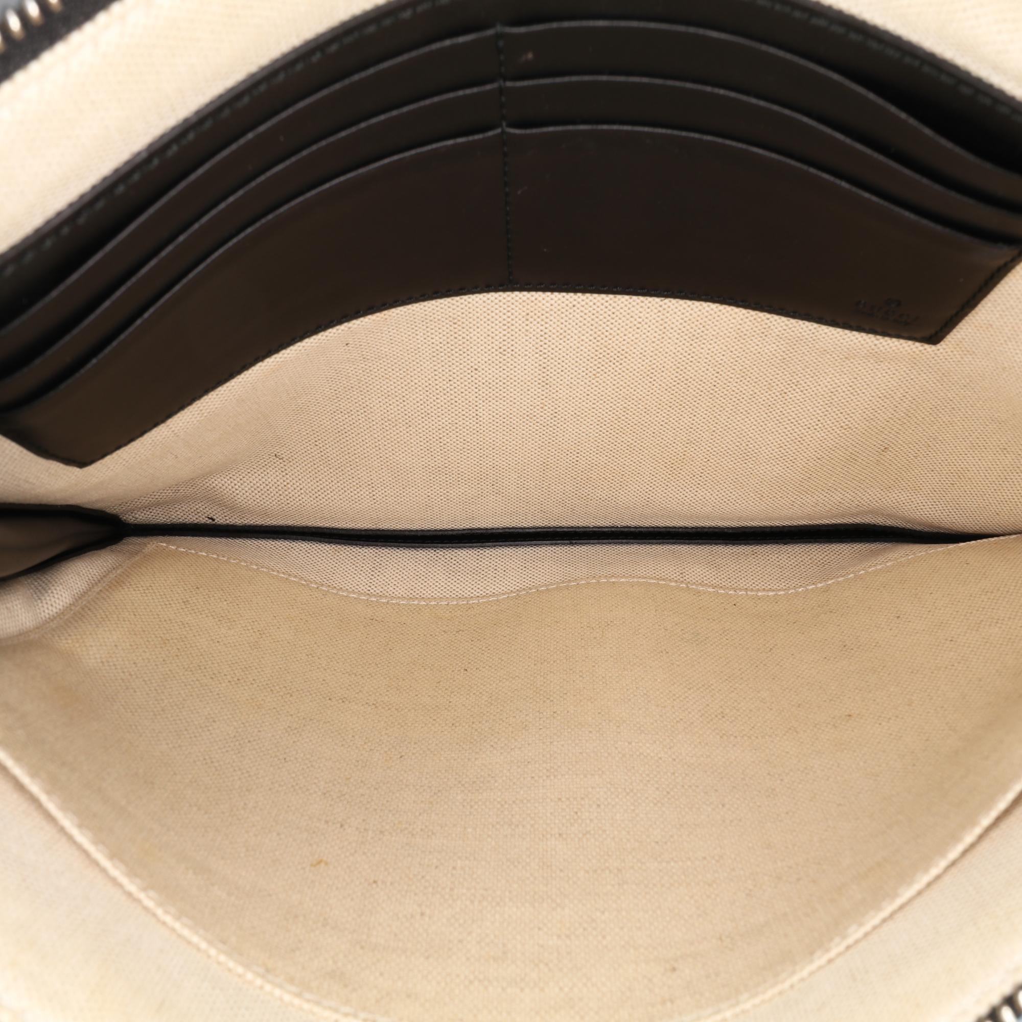 Gucci GG Supreme Tiger Clutch