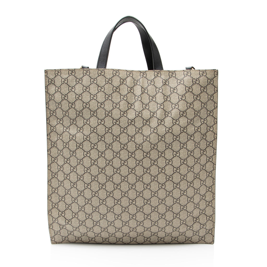 Gucci GG Supreme Tiger Tote