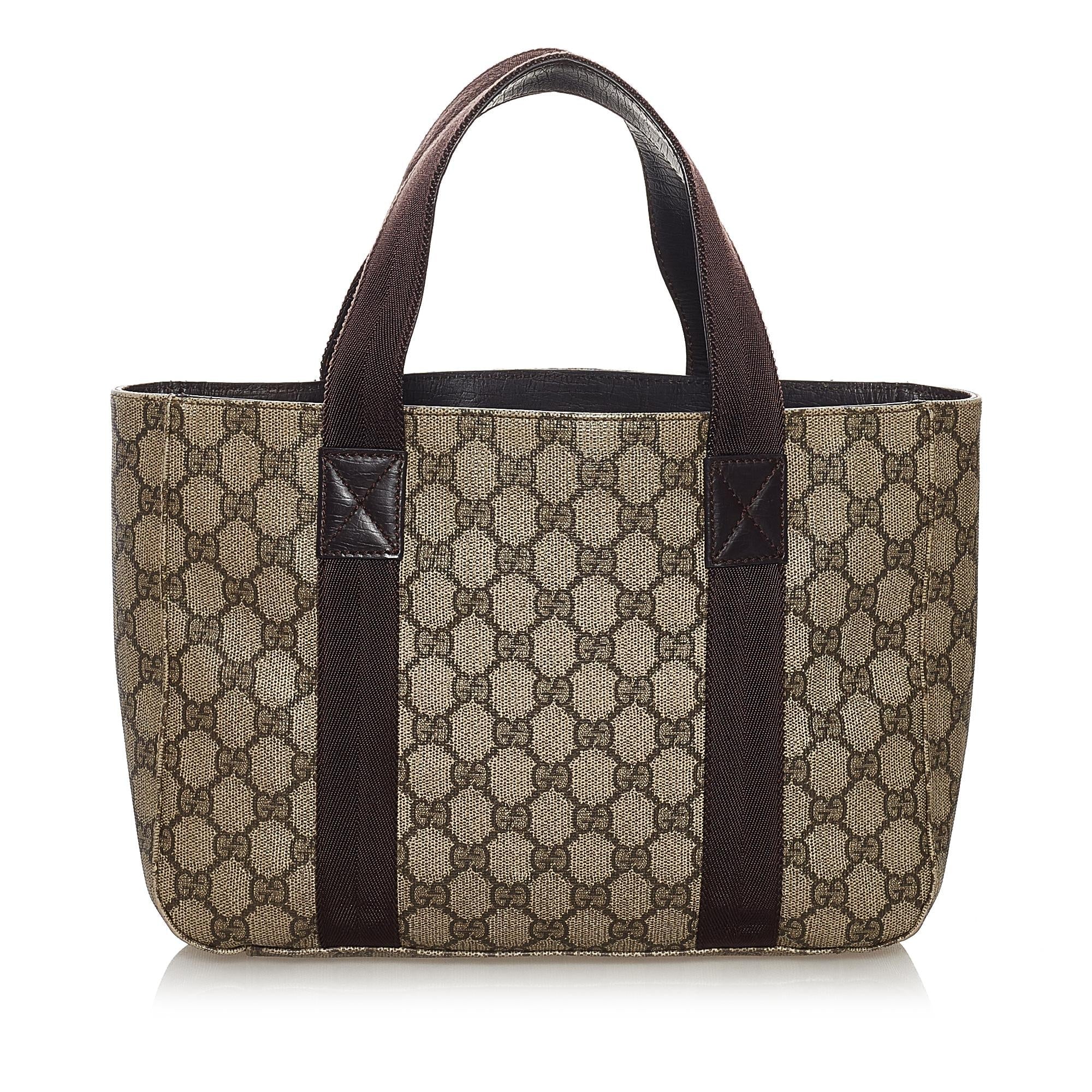 Gucci GG Supreme Tote Bag (SHG-32746)