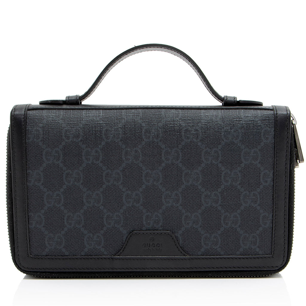 Gucci GG Supreme Travel DocumLBt Case