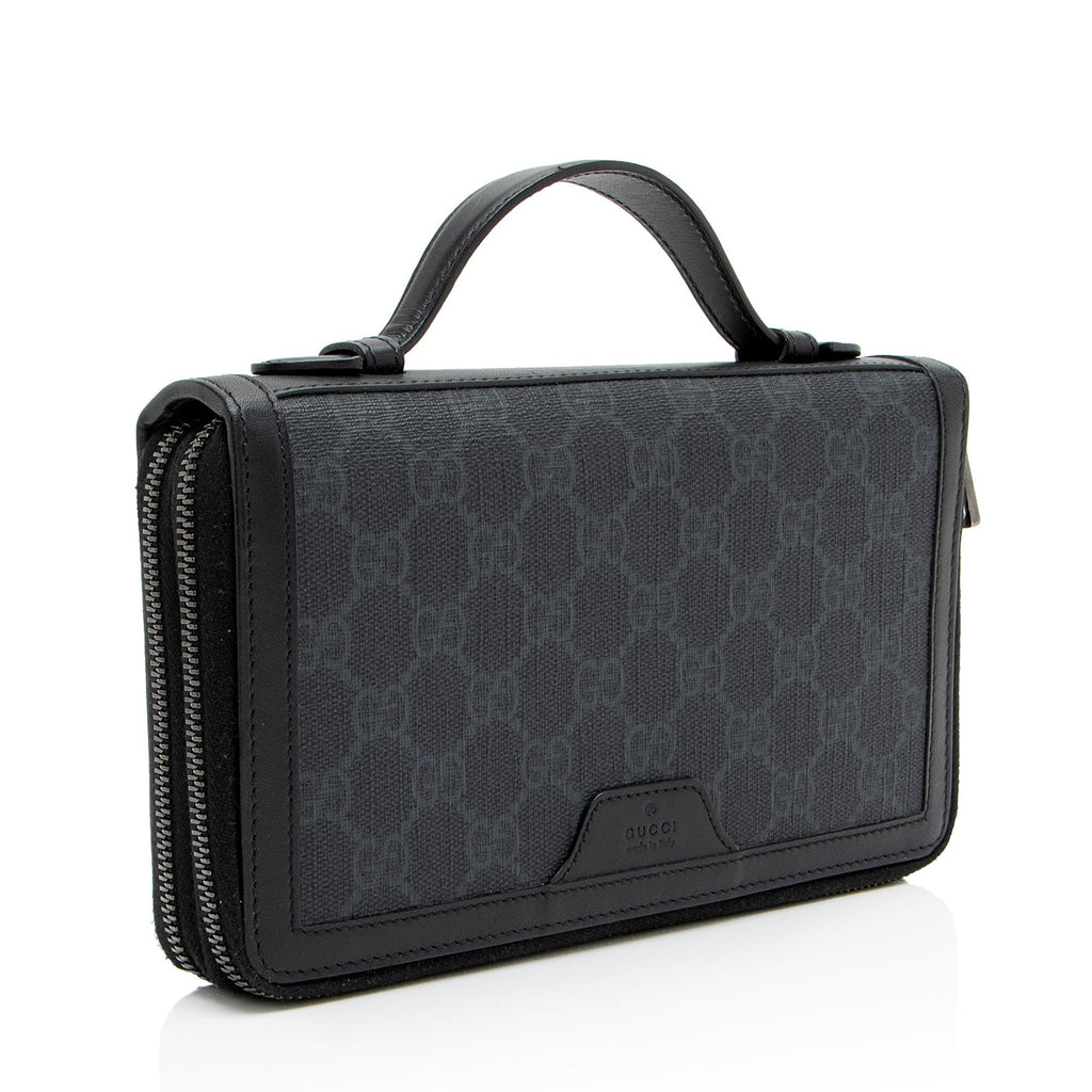Gucci GG Supreme Travel DocumLBt Case