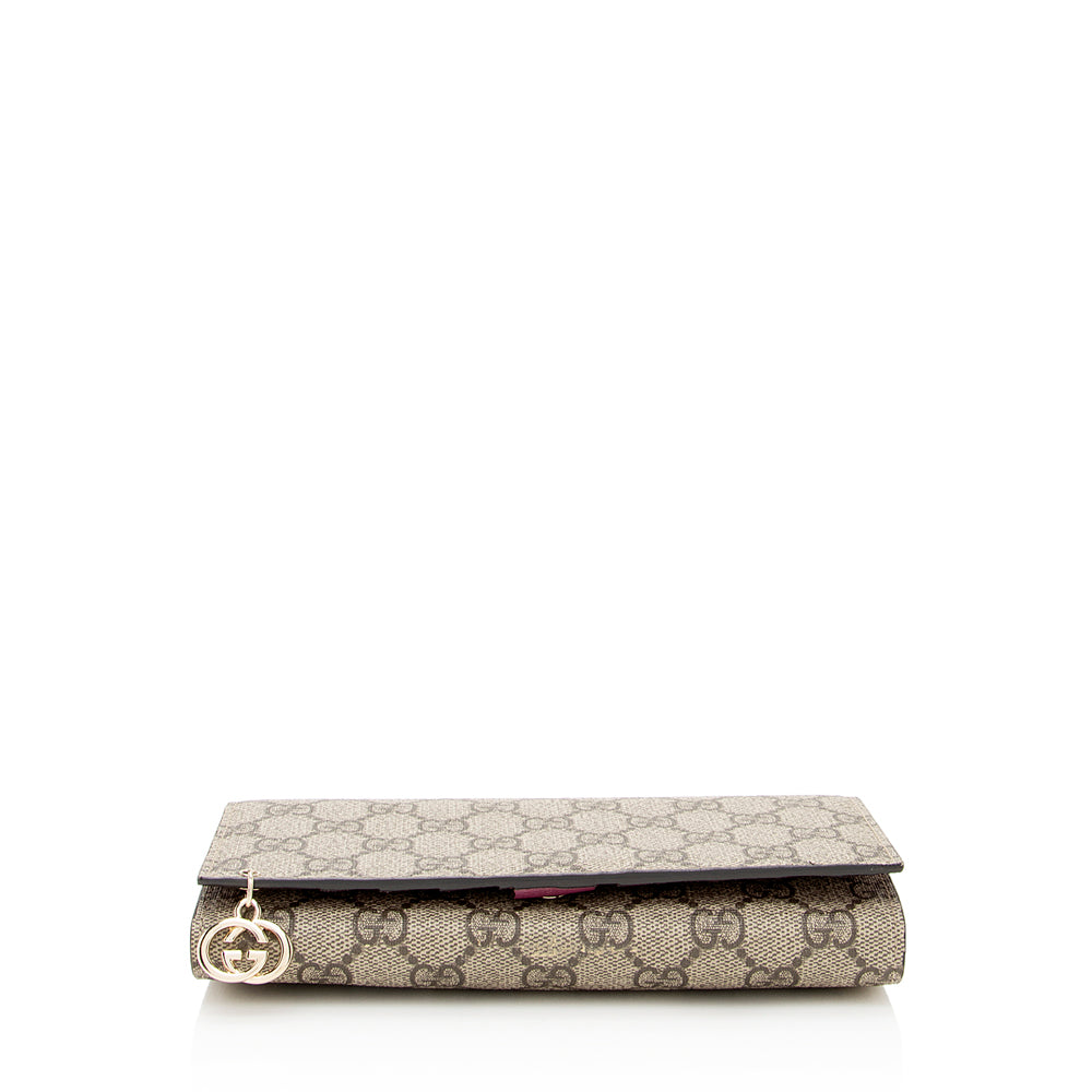 Gucci Gucci Supreme Wallet on Chain Bag (SHF-19851)
