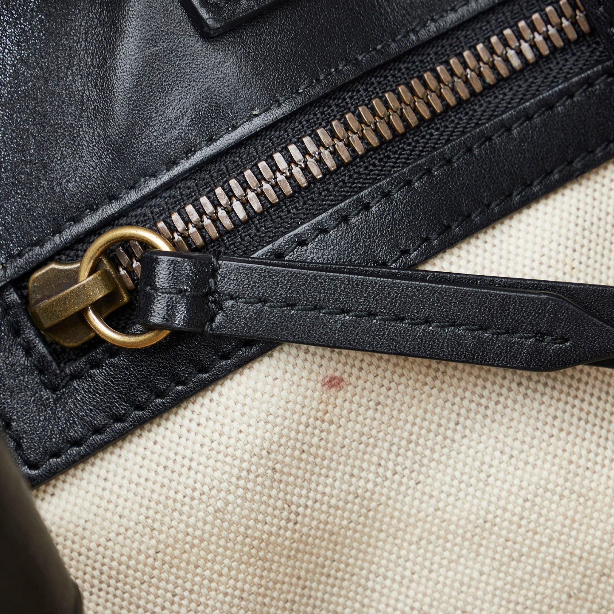 Gucci GG Supreme Web Animalier Satchel (SHG-aiiY9A)