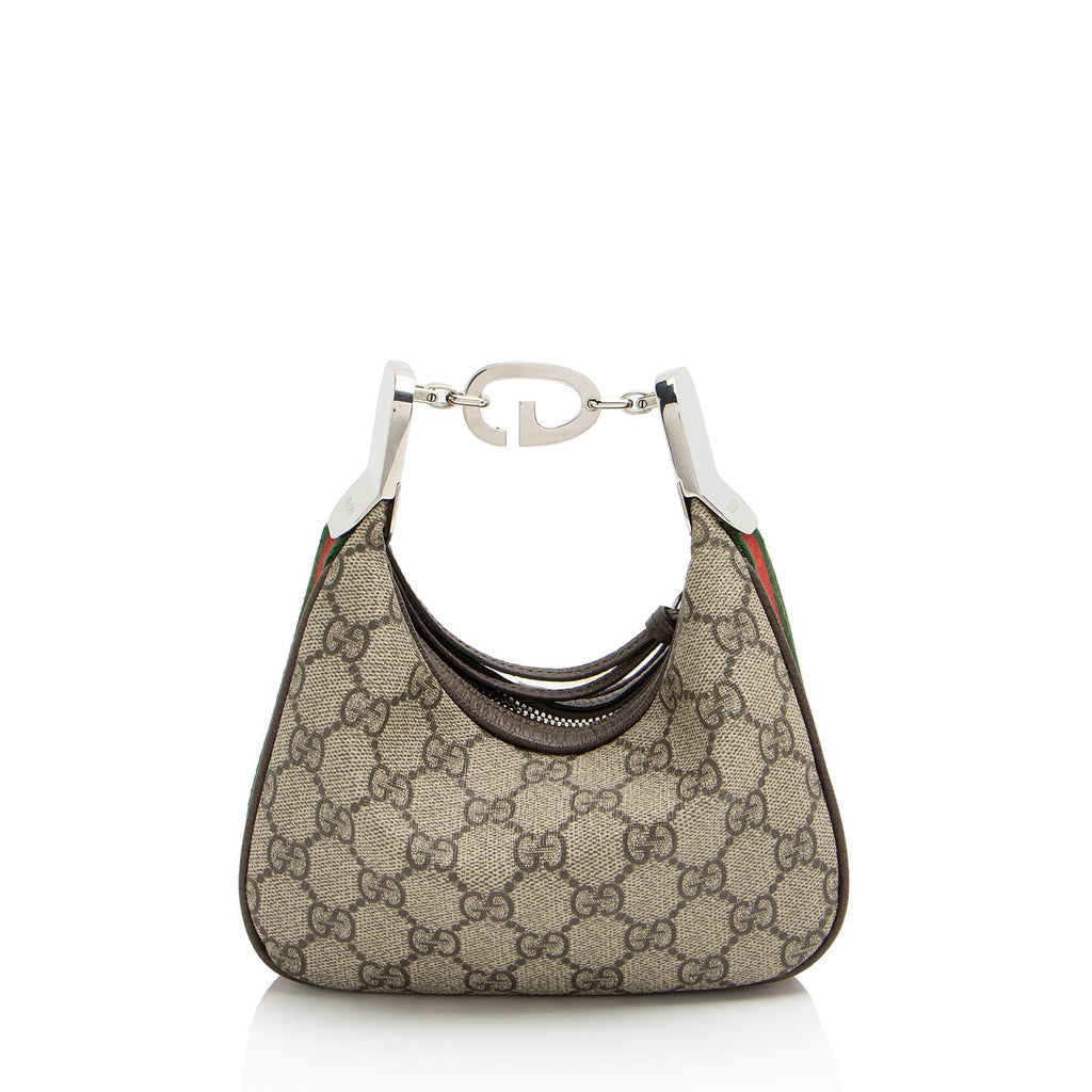 Gucci GG Supreme Web Attache Mini Bag