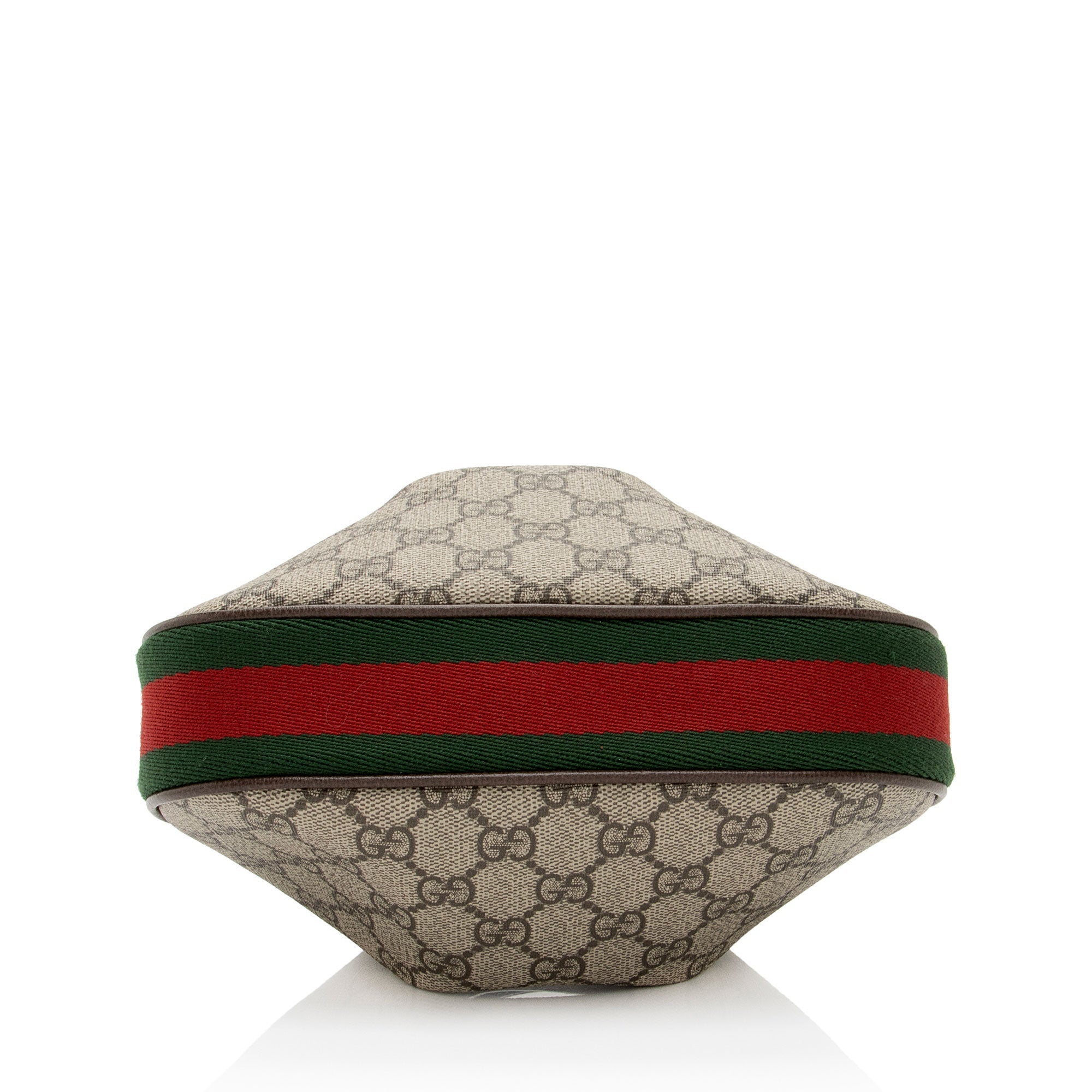 Gucci GG Supreme Web Attache Small Shoulder Bag (SHF-sxZNBL)