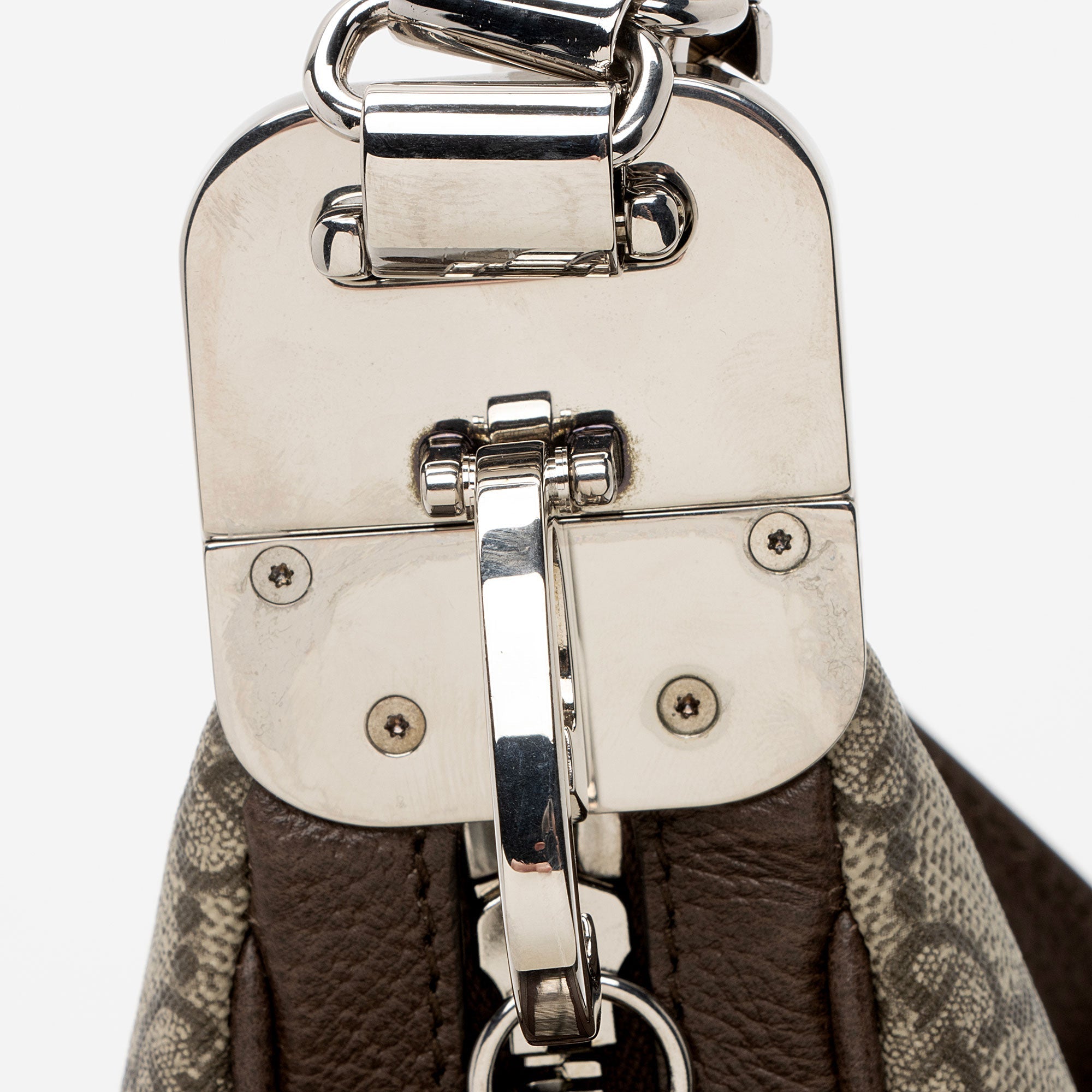 Gucci GG Supreme Web Attache Small Shoulder Bag (SHF-sxZNBL)