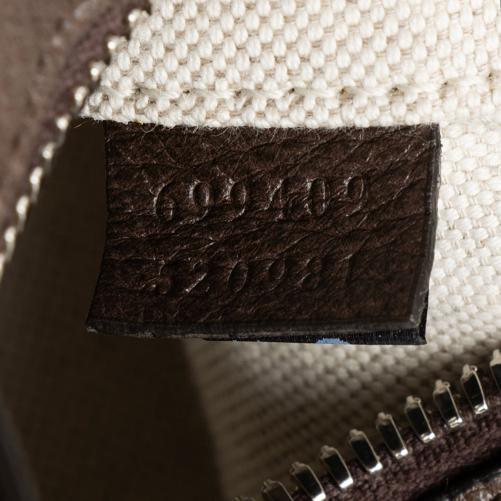 Gucci GG Supreme Web Attache Small Shoulder Bag