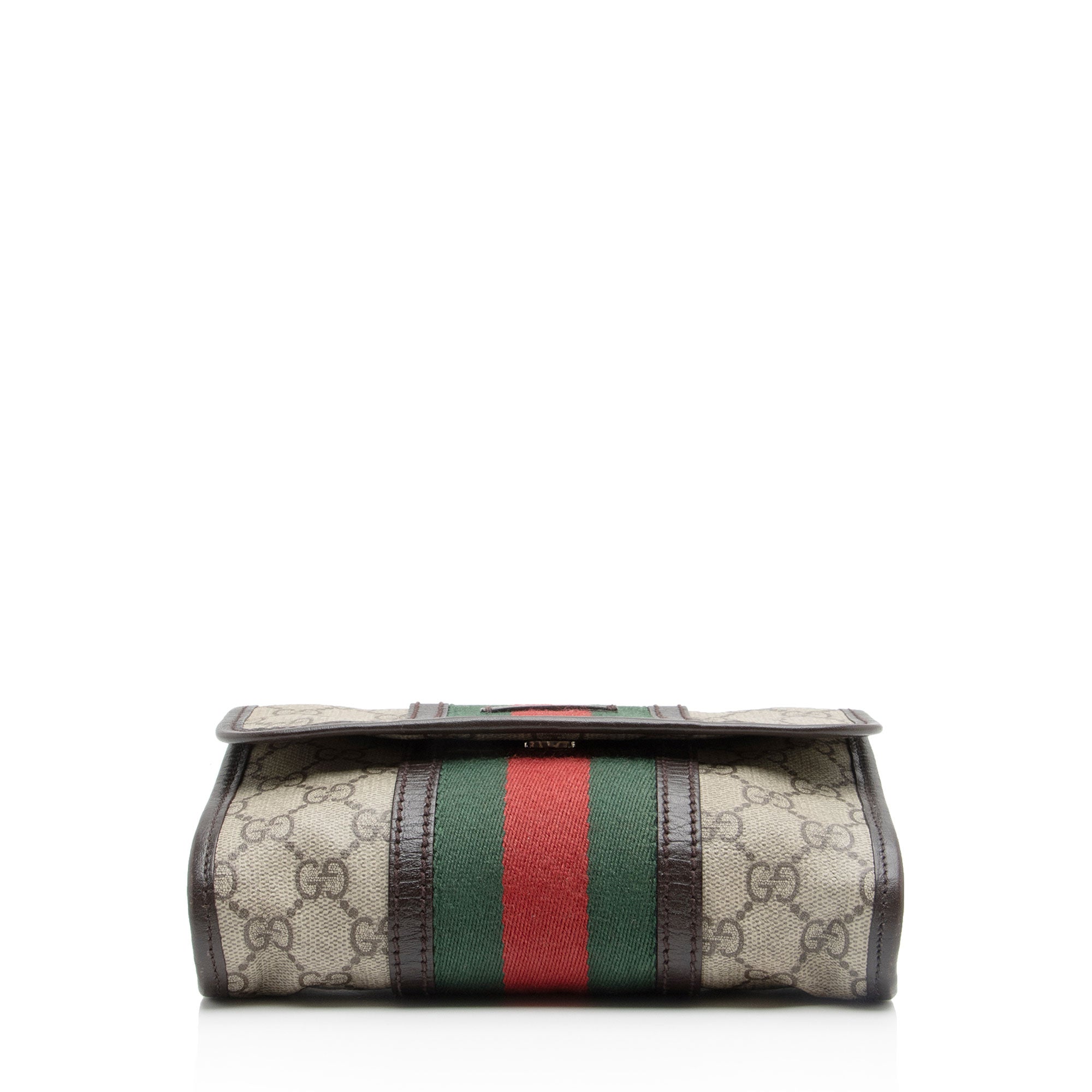 Gucci GG Supreme Web Belt Bag (SHF-Bdkuvr)