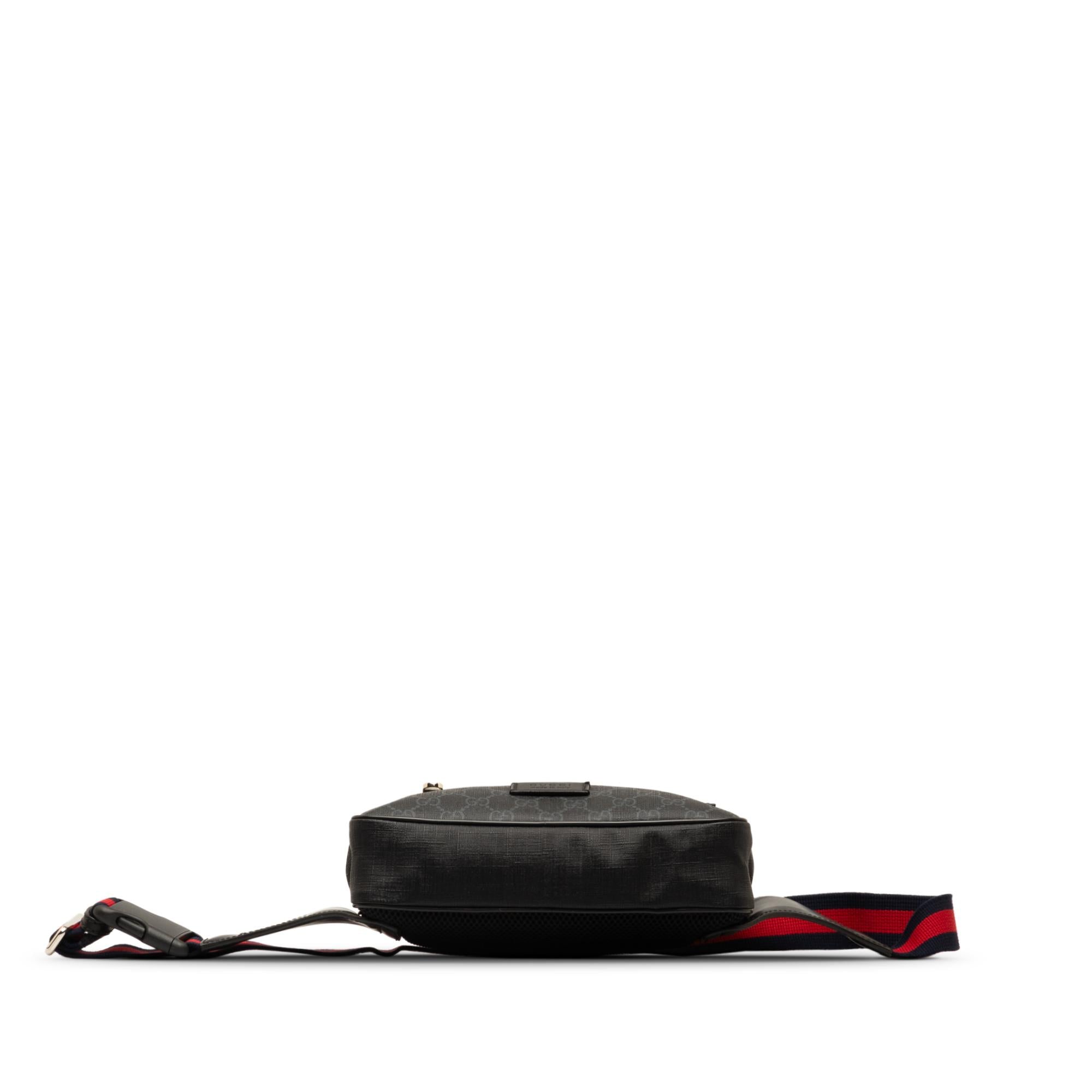 Gucci GG Supreme Web Belt Bag (SHG-fqt5v2)