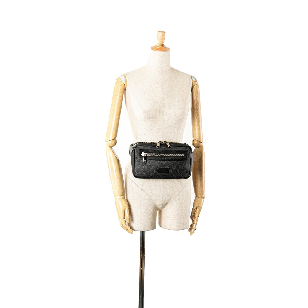 Gucci GG Supreme Web Belt Bag