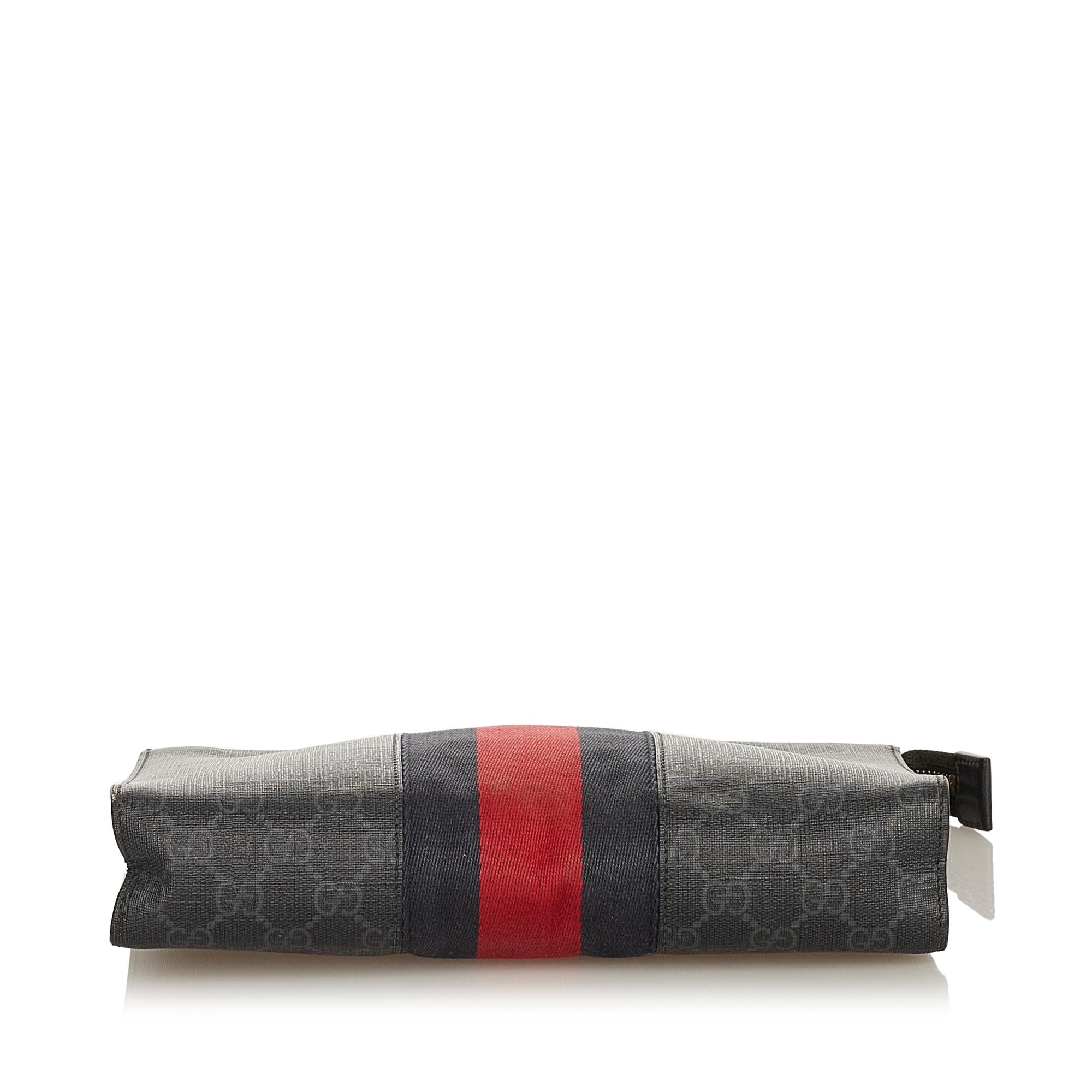 Gucci Gucci Supreme Web Clutch Bag (SHG-26449)