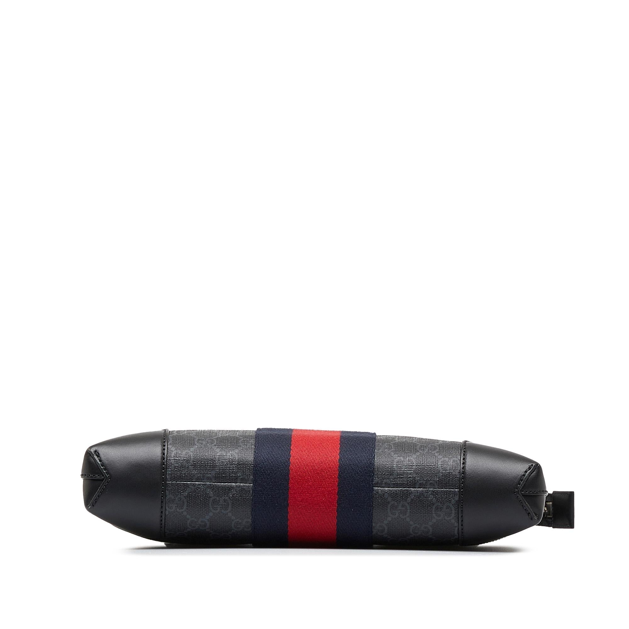 Gucci GG Supreme Web Clutch (SHG-17wQqh)