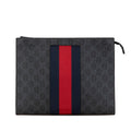 Gucci GG Supreme Web Clutch