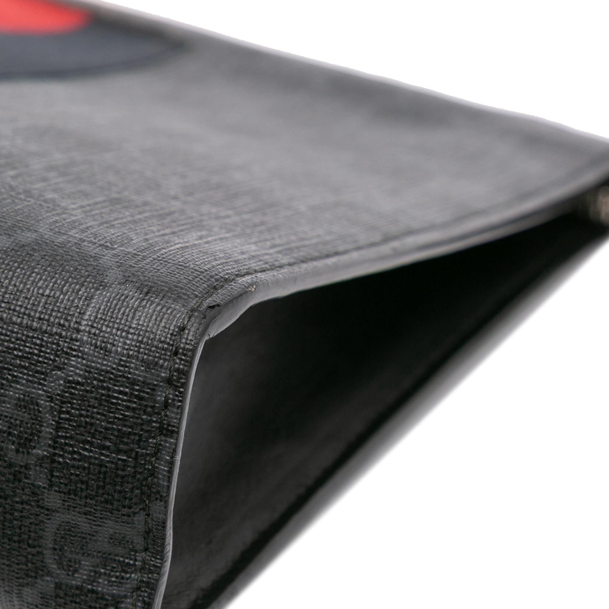 Gucci GG Supreme Web Clutch