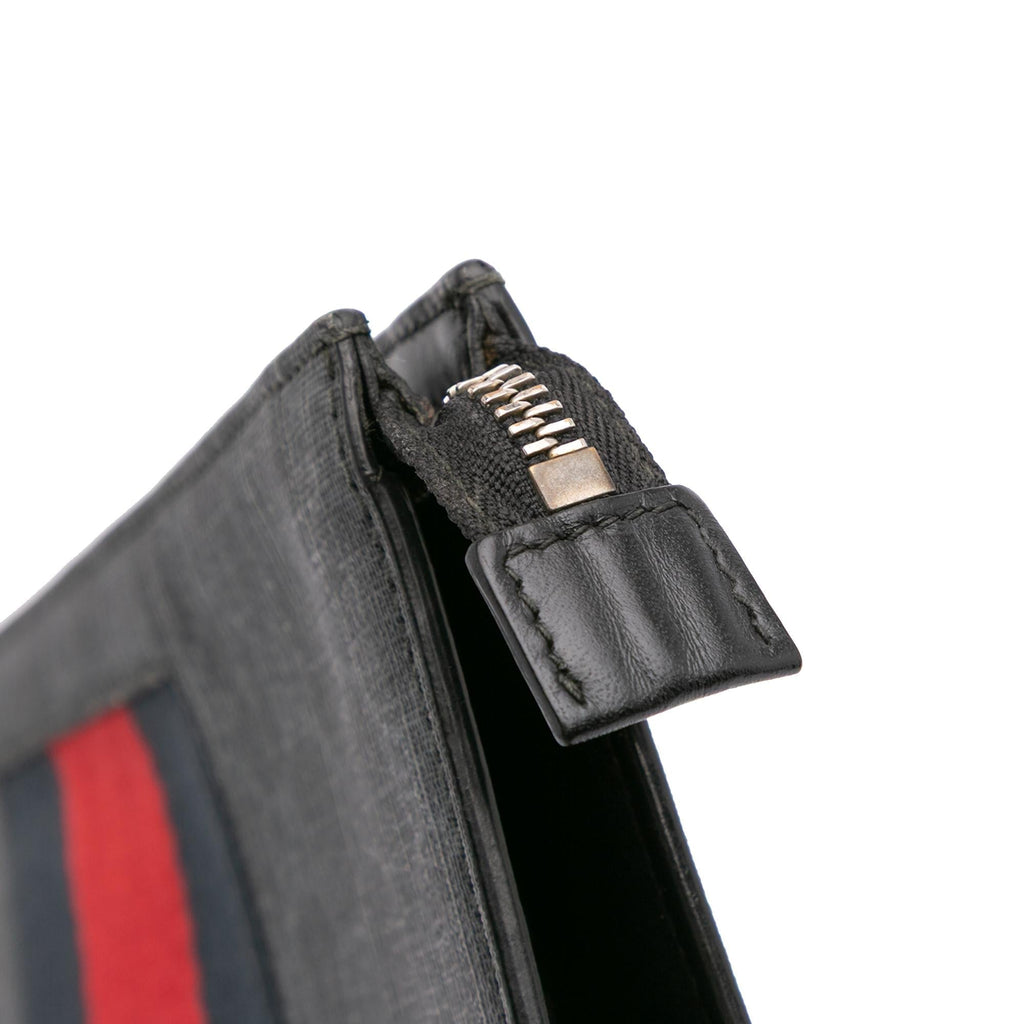 Gucci GG Supreme Web Clutch