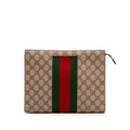 Gucci GG Supreme Web Clutch