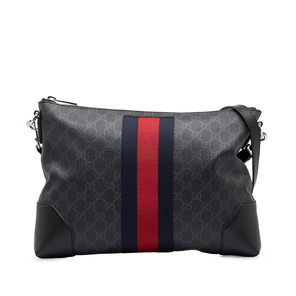 Gucci GG Supreme Web Crossbody Bag (SHG-gkkz7w)
