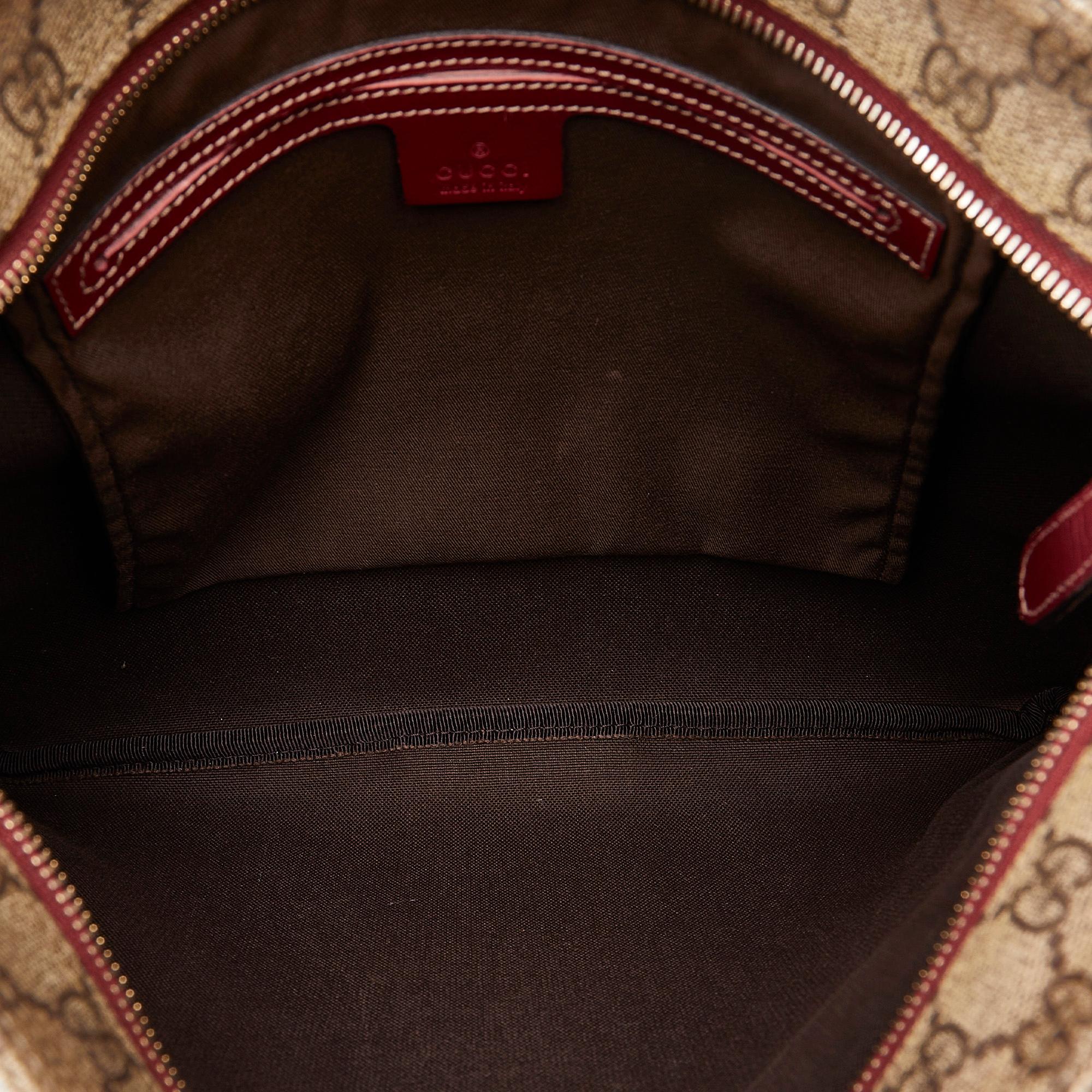 Gucci GG Supreme Web Crossbody (SHG-iPdJuy)