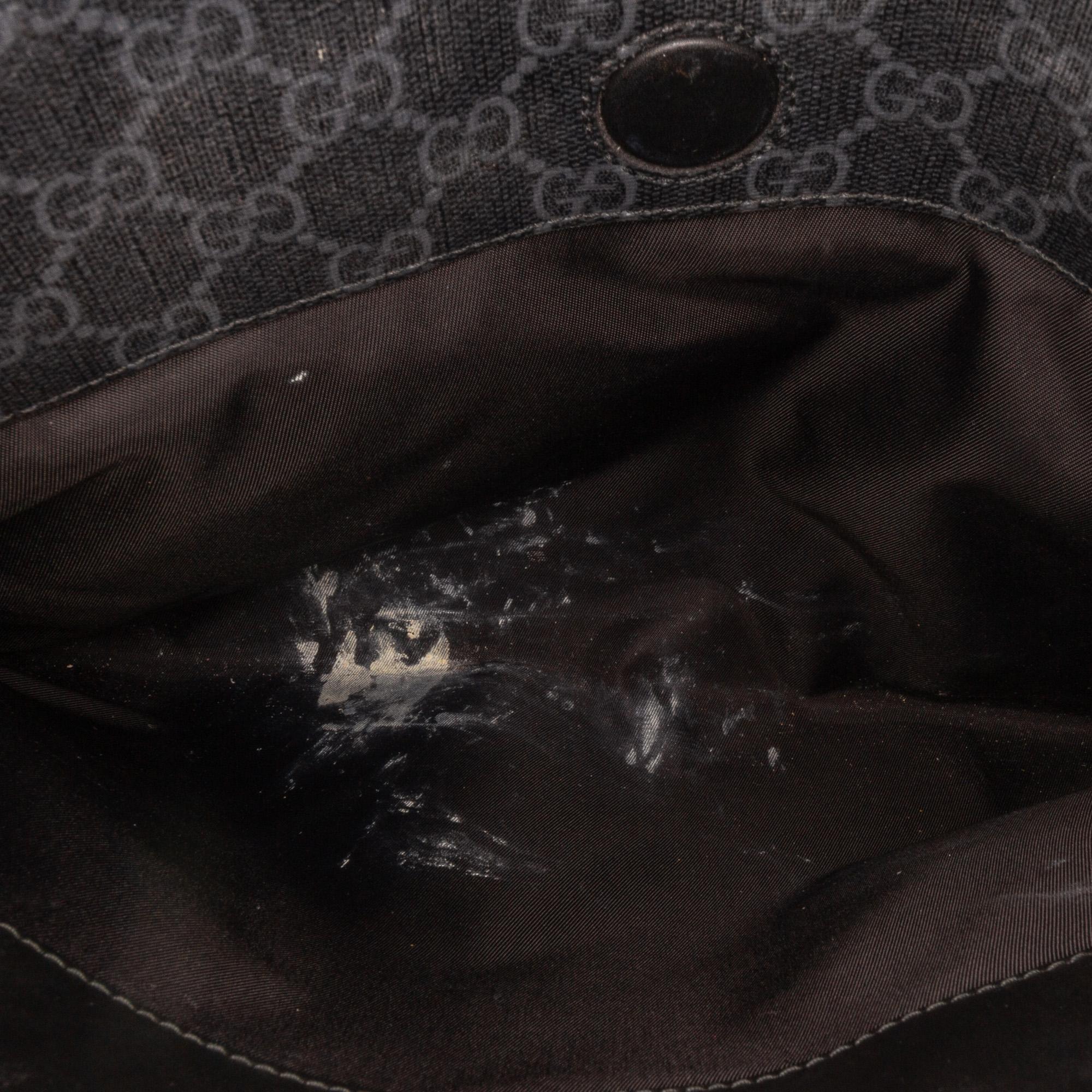 Gucci GG Supreme Web Diaper Bag