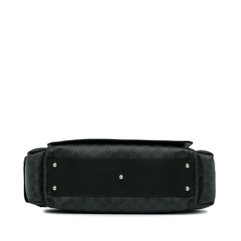 Gucci GG Supreme Web Diaper Bag