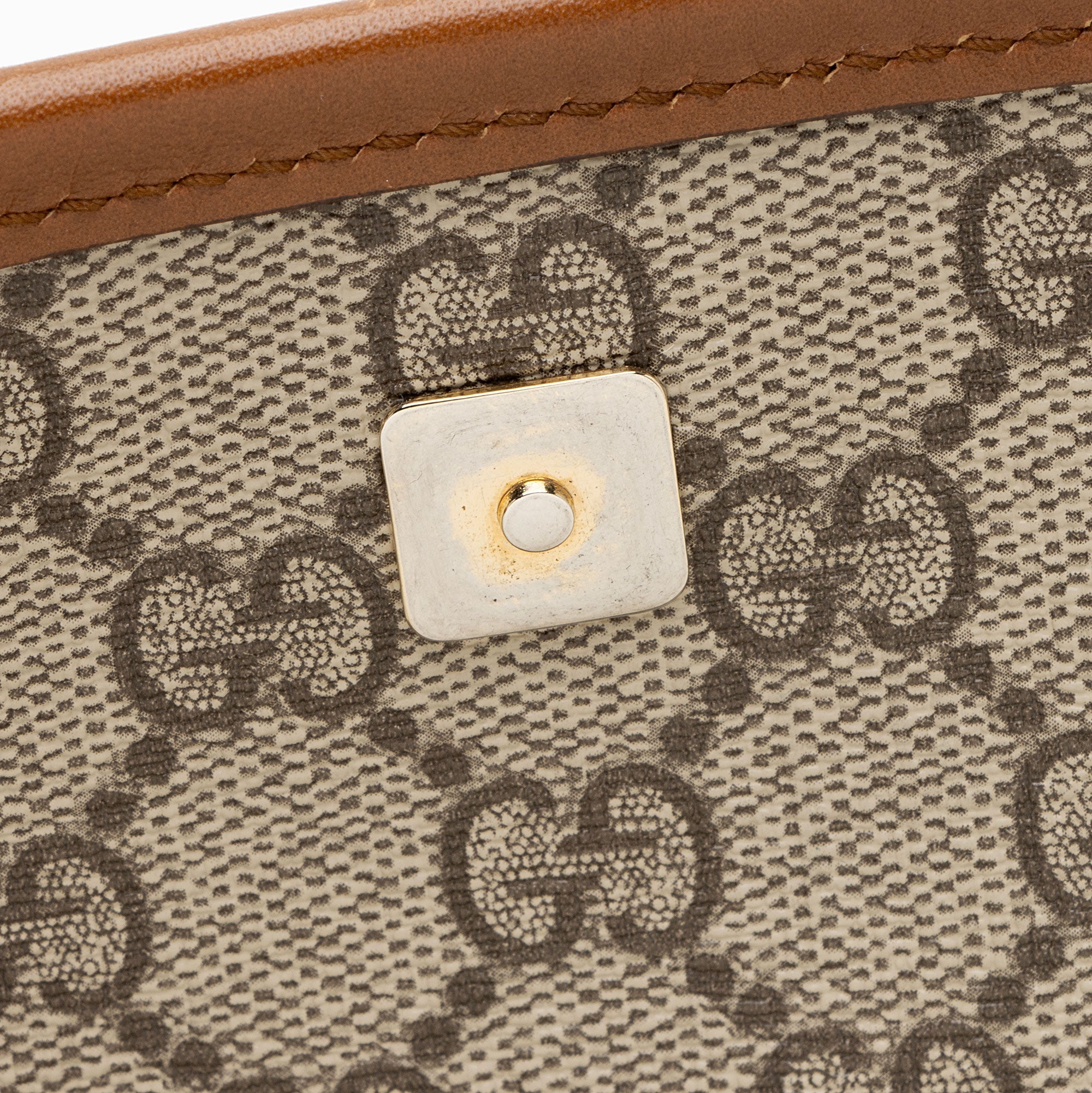 Gucci GG Supreme Web Flap Medium Messenger