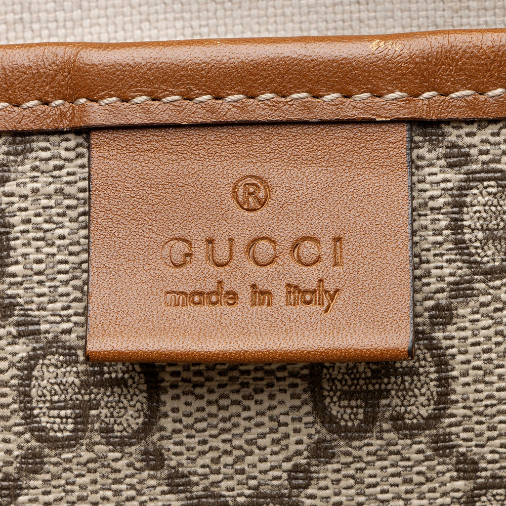 Gucci GG Supreme Web Flap Medium Messenger