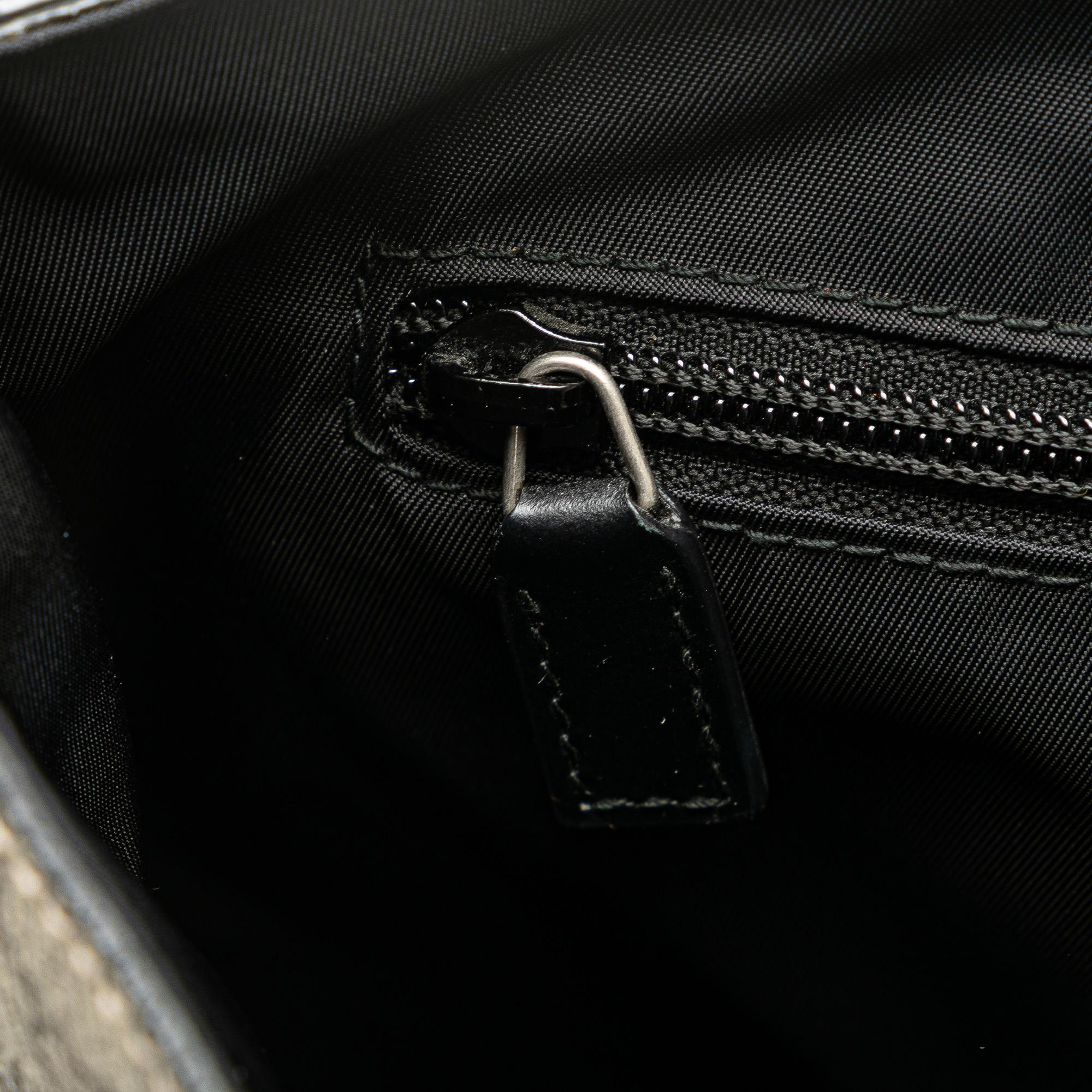 Gucci GG Supreme Web Flap Messenger Bag (SHG-oZ339u)