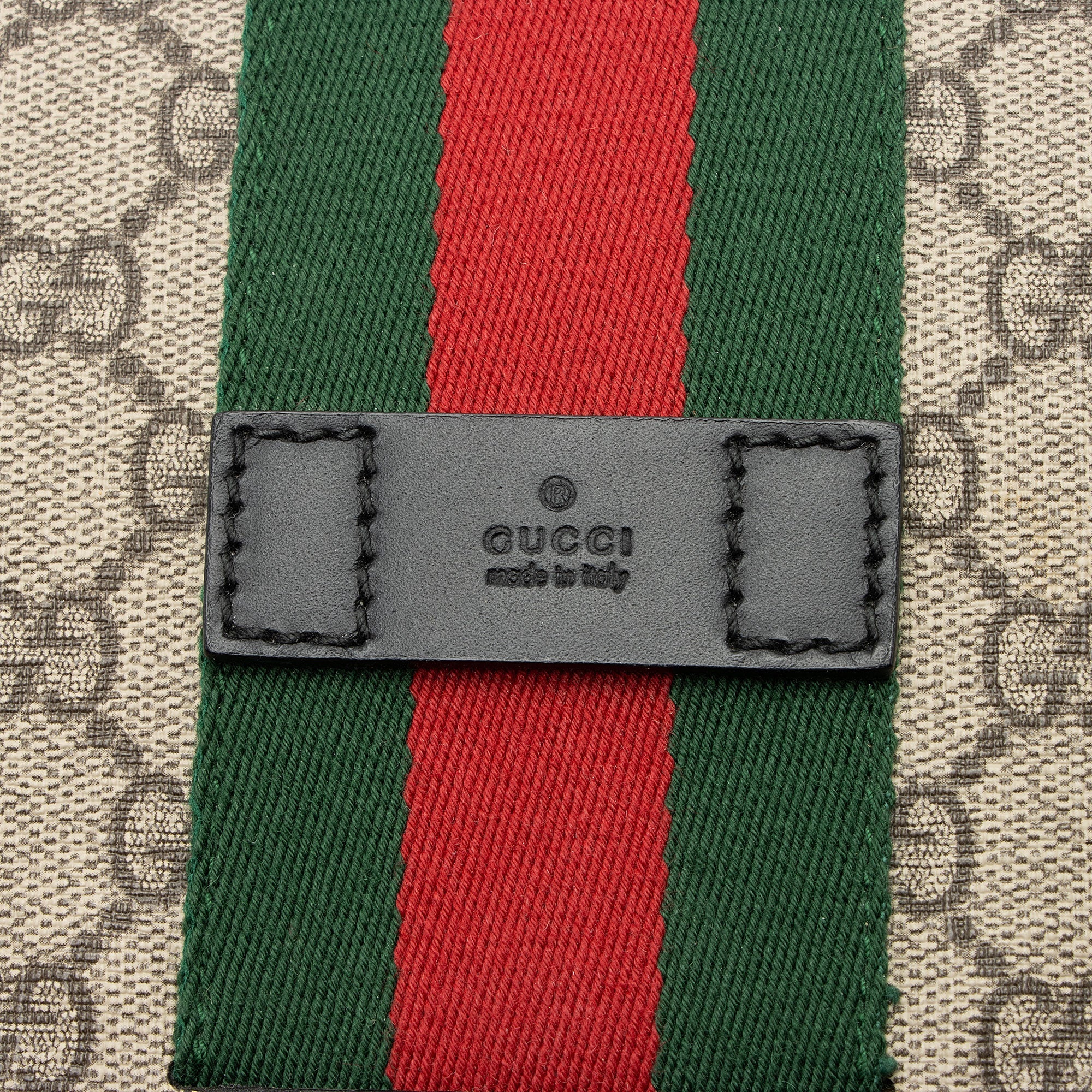 Gucci GG Supreme Web Flap Messenger