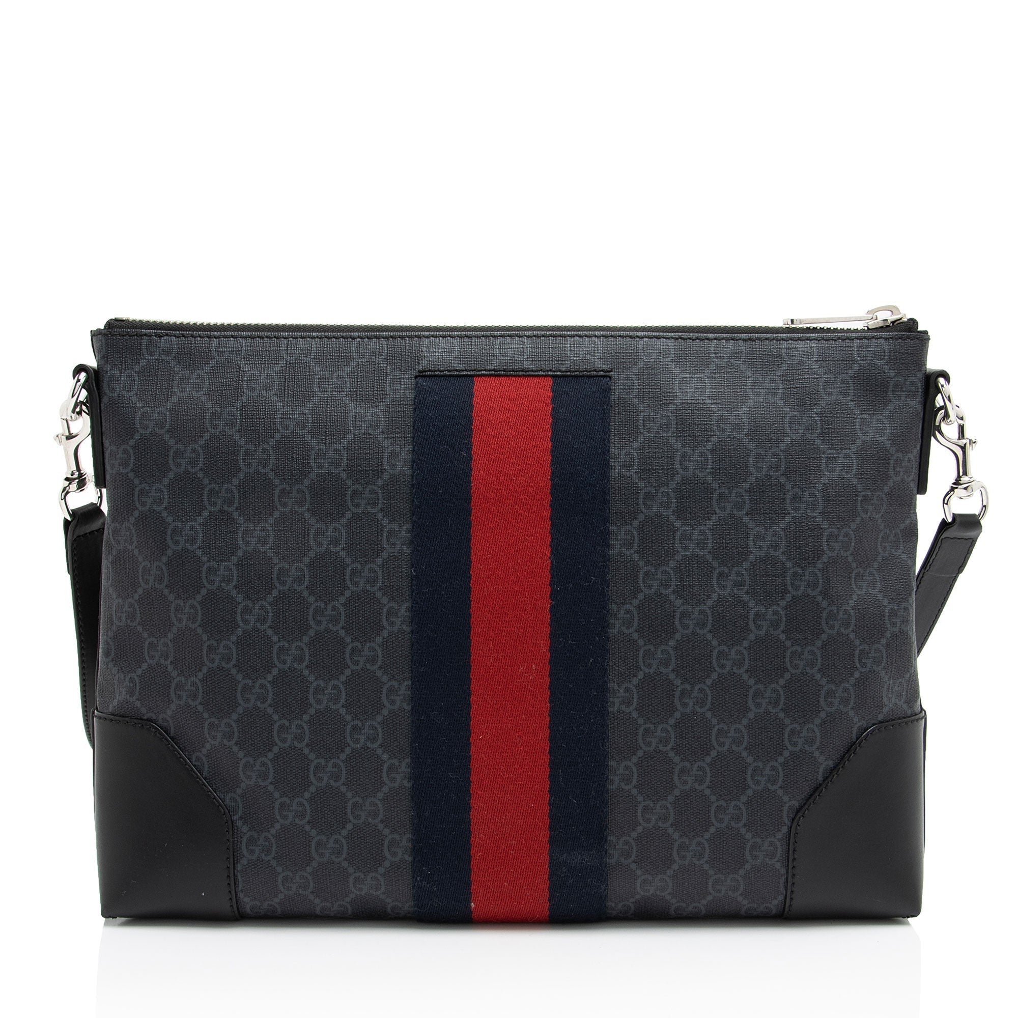 Gucci GG Supreme Web Flat Square MessLBger