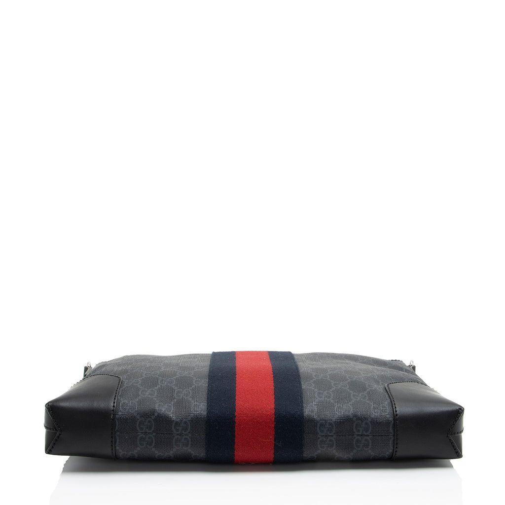 Gucci GG Supreme Web Flat Square MessLBger