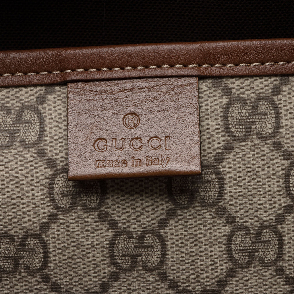 Gucci GG Supreme Web Loop Medium Duffle Bag (SHF-YShwwJ)