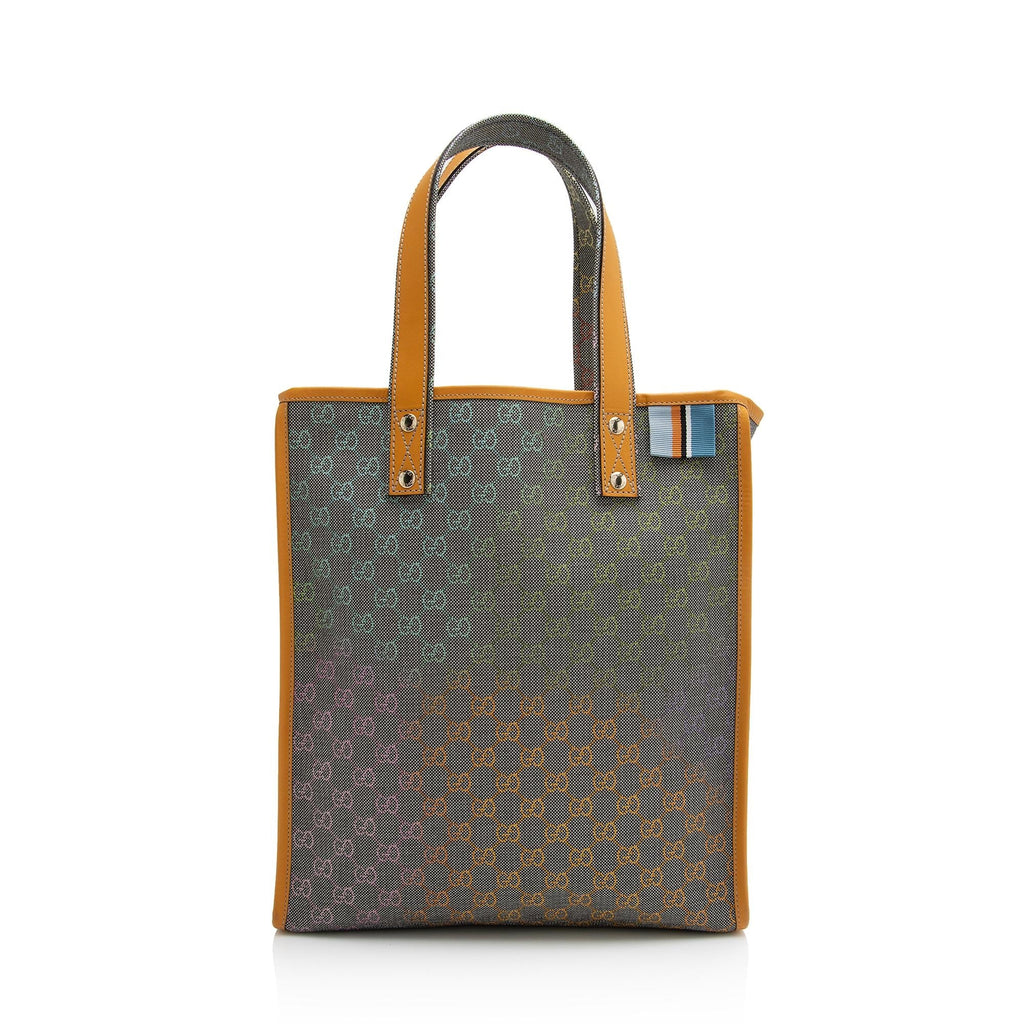 Gucci GG Supreme Web Loop N/S Shopping Tote (SHF-22399)