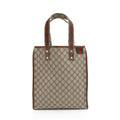 Gucci GG Supreme Web Loop N/S Shopping Tote