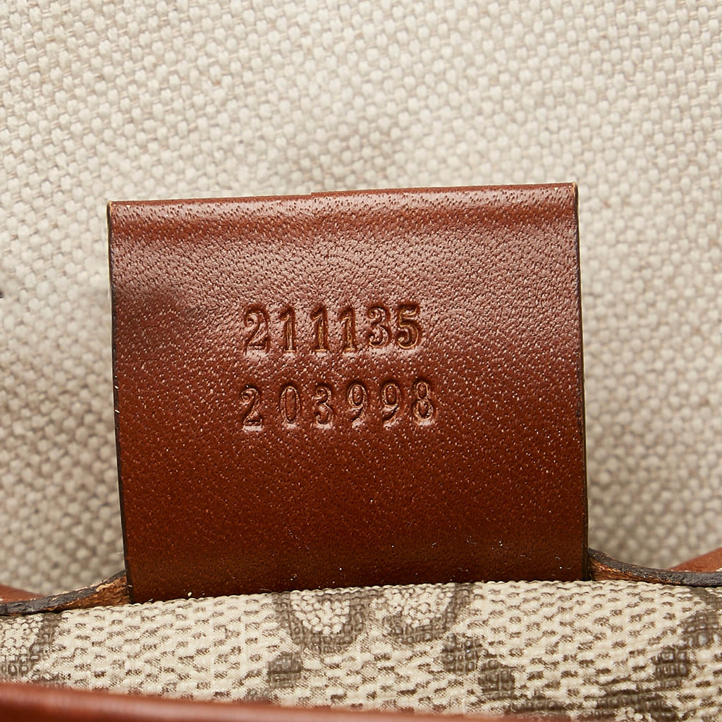 Gucci GG Supreme Web Loop  Tote (SHG-35387)