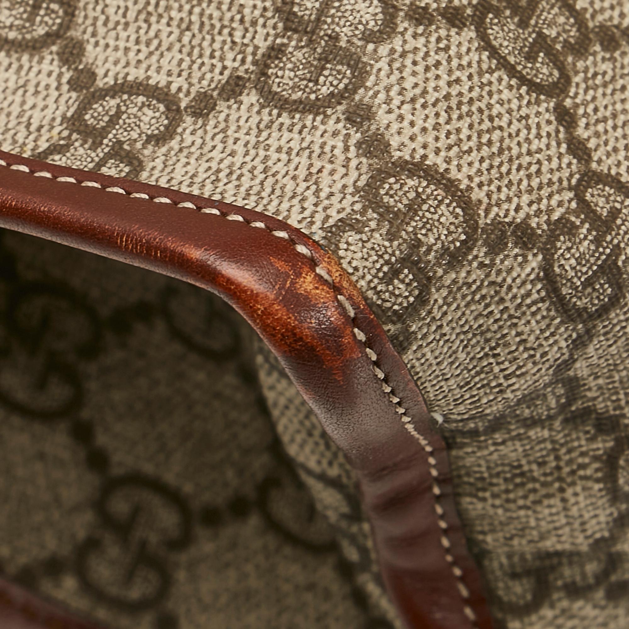 Gucci GG Supreme Web Loop  Tote (SHG-35387)
