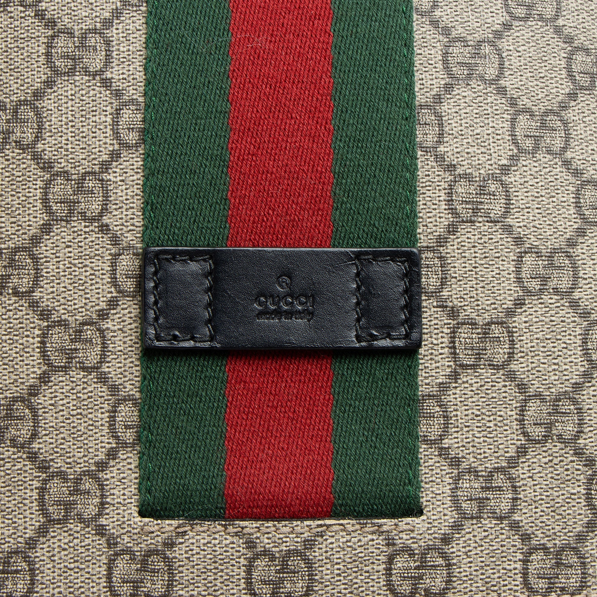 Gucci GG Supreme Web Flap Messenger