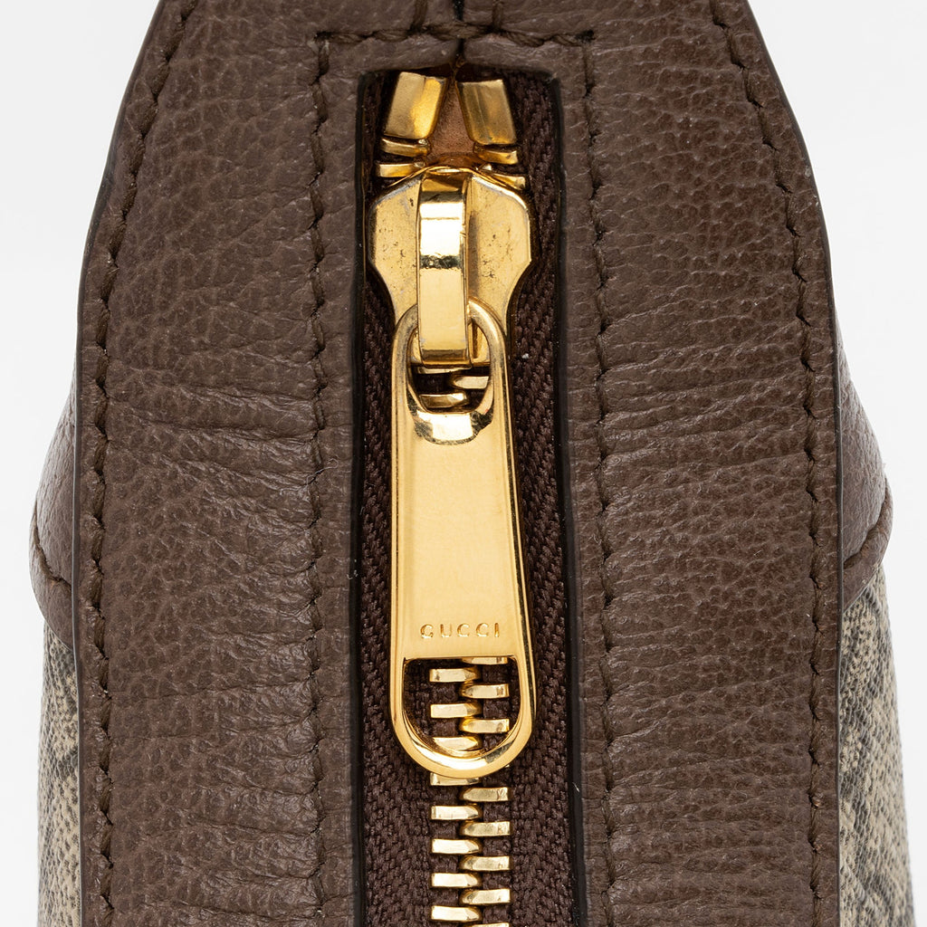 Gucci GG Supreme Web Ophidia Half Moon Mini Hobo (SHF-F30bq3)