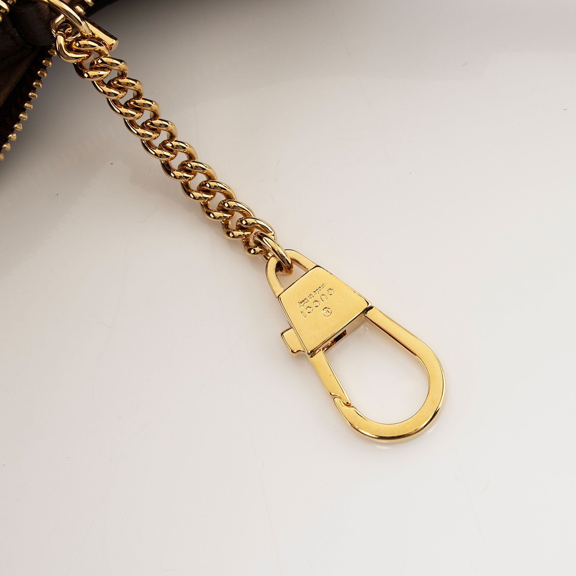 Gucci GG Supreme Web Ophidia Half Moon Mini Hobo (SHF-F30bq3)