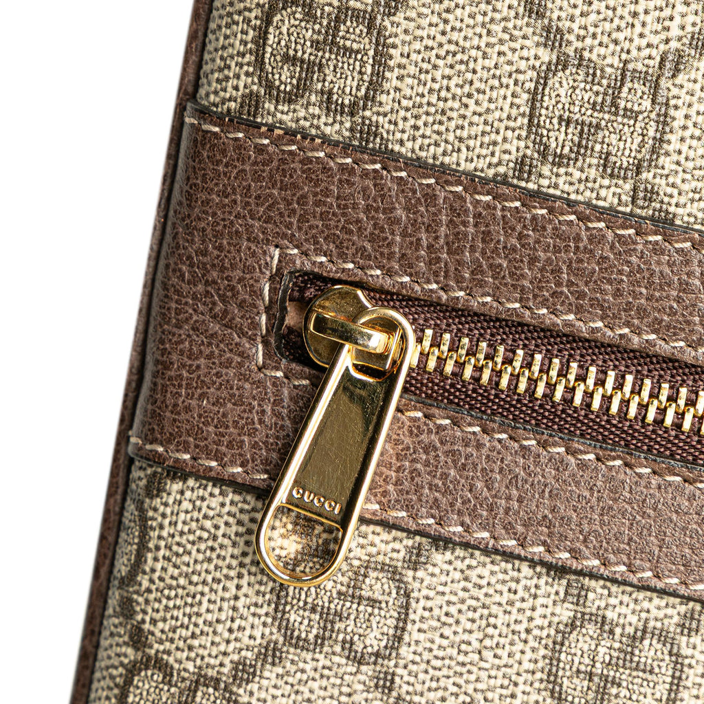 Gucci GG Supreme Web Ophidia Clutch
