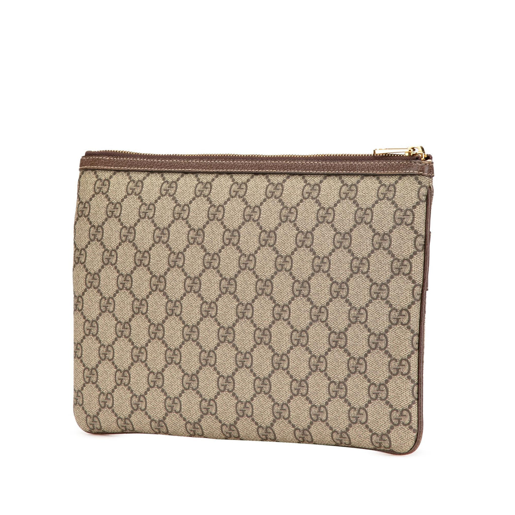 Gucci GG Supreme Web Ophidia Clutch