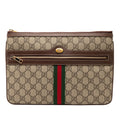 Gucci GG Supreme Web Ophidia Clutch