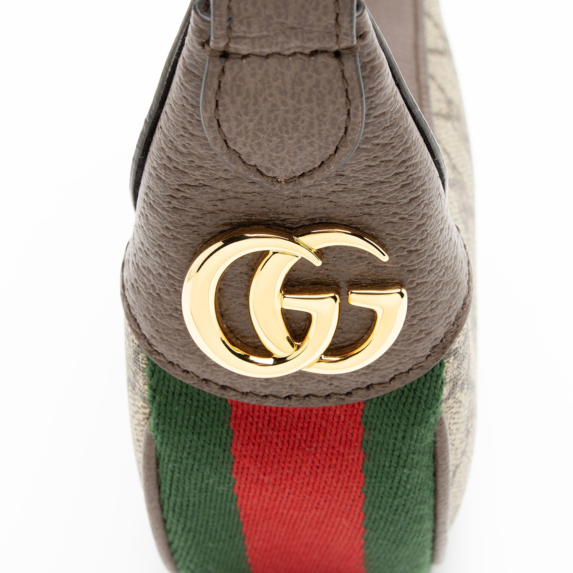 Gucci GG Supreme Web Ophidia Half Moon Mini Hobo