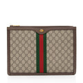 Gucci GG Supreme Web Ophidia Pouch (SHF-Vkx6V1)
